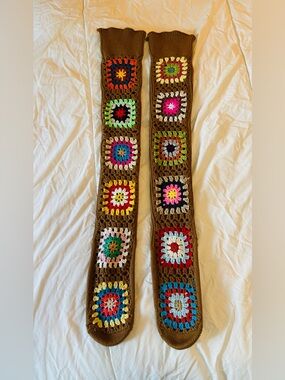 Colorful Crochet leggings
